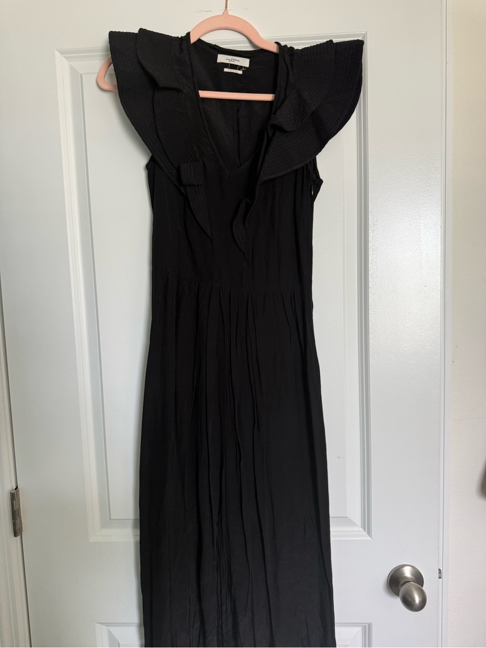 Isabel Marant Coraline Ruffle Trim Dress